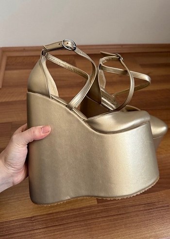 Platform Ayakkabı Yüksek topuk ayakkabı Abiye Ayakkabı - Görsel 4