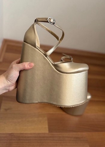 Platform Ayakkabı Yüksek topuk ayakkabı Abiye Ayakkabı - Görsel 6