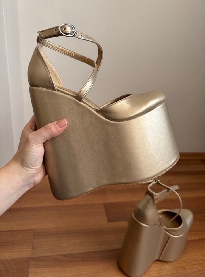 Platform Ayakkabı Yüksek topuk ayakkabı Abiye Ayakkabı - Görsel 2