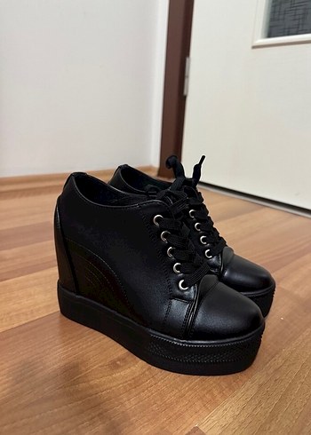 Gizli topuk sneaker gizli topuk spor ayakkabı