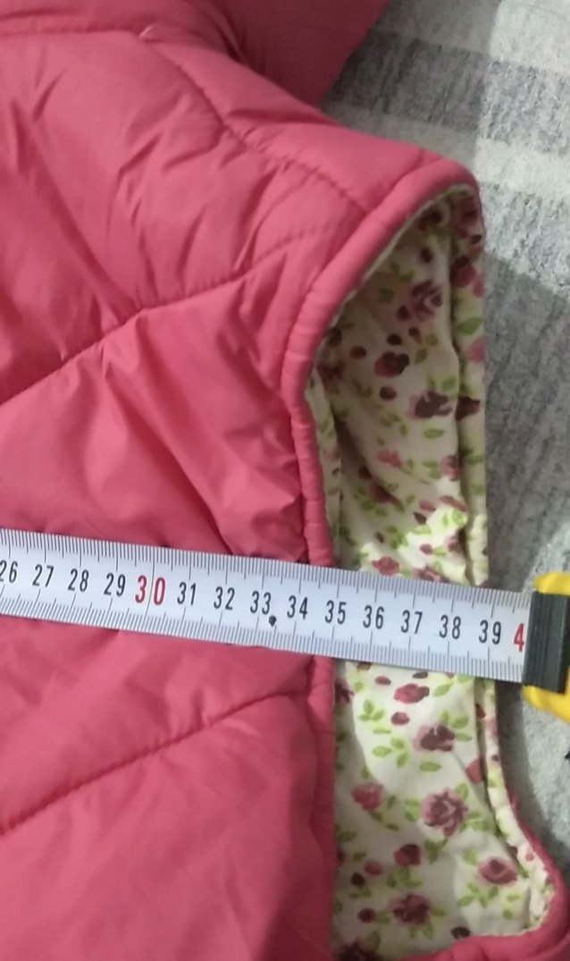 Kız Çocuk Pembe Kürklü Kapüşonlu Yelek - Görsel 5