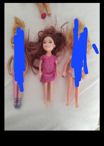 Pembe Elbiseli Bebek