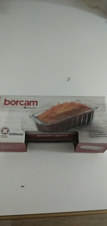 Borcam dikdörtgen tepsi