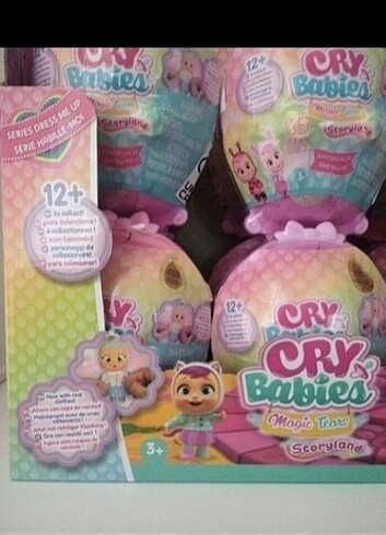  Beden Renk CRY babiesW1 Magic tears moda tasarımı serisi bebeği 