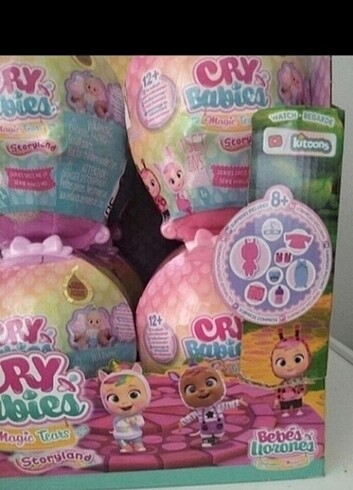 Beden Renk CRY babies Magic tears moda tasarımı serisi bebeği