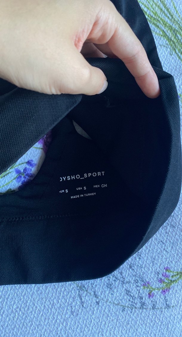 Oysho Siyah Spor Sütyeni - Görsel 3