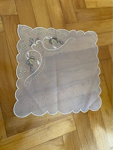 12 adet el işi örtü - Görsel 3