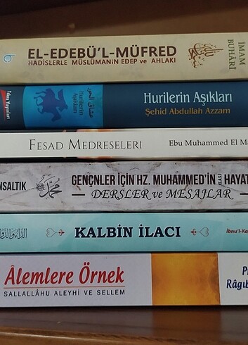 Beden İslami Kitaplar Çesit Çesit Toplu 