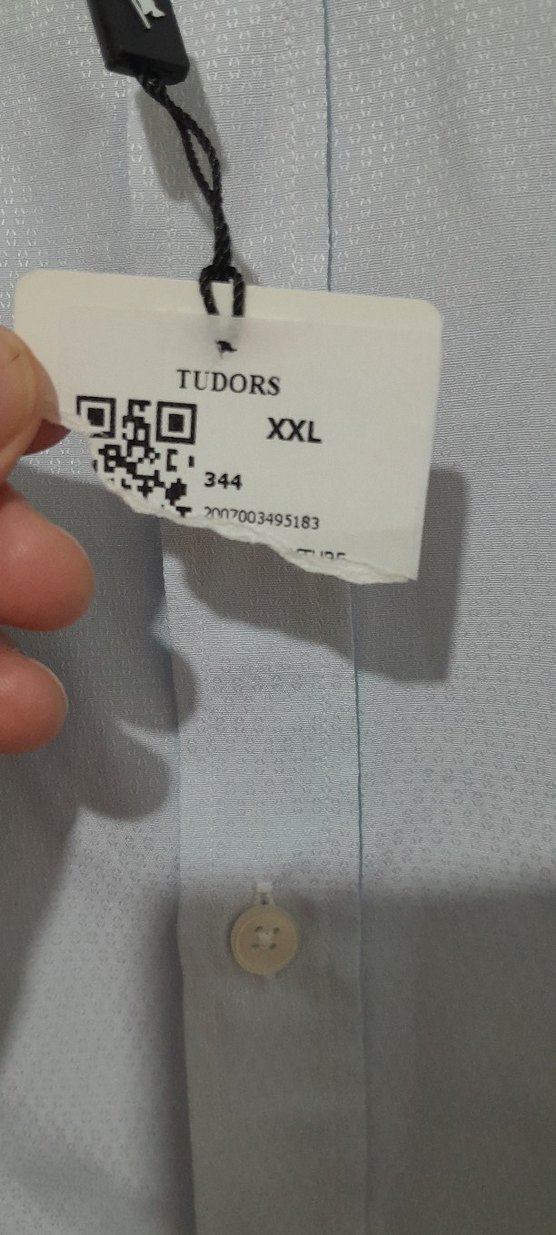 Tudors mavi gömlek XXL BEDEN - Görsel 2