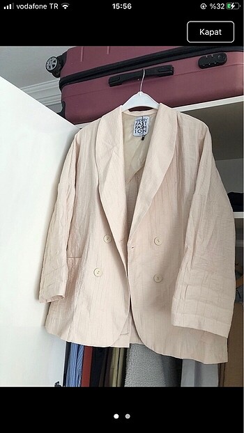 Fred Perry Oversize blazer ceket