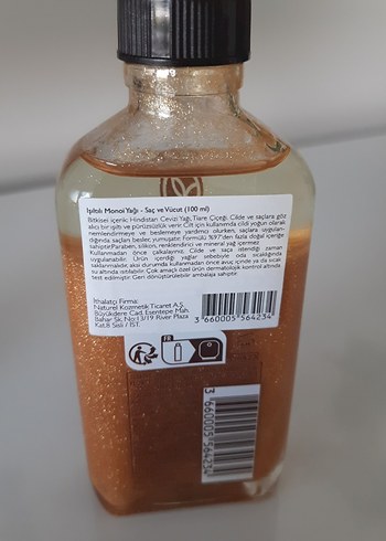 Yves Rocher Monoi Işıltılı Saç ve Vücut Yağı