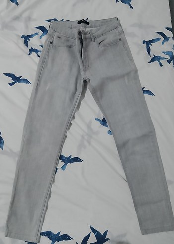 avva marka gri Regular Fit Erkek Denim Pantolon