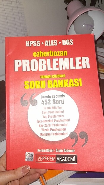  PEGEM KPSS ALES DGS PROBLEMLER