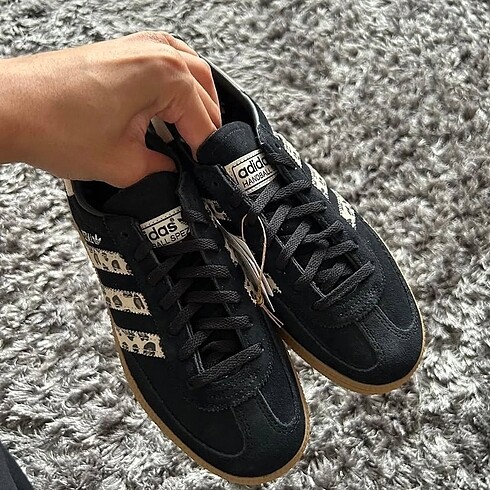 37 Beden siyah Renk Adidas Spezial Handball Black Leopard