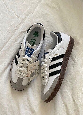 Adidas Samba White Black