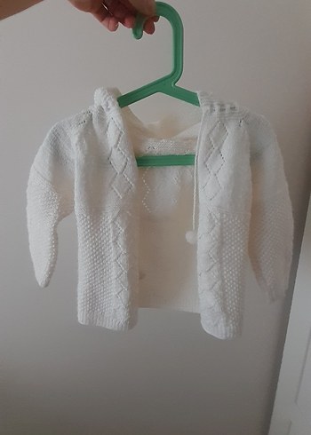 1 Yaş Kapüşonlu Sarı Fermuarlı  Ve Yün Ceket
2 adet ceket - Görsel 3