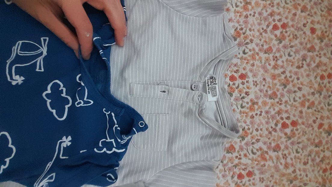 Uzun ve kısa kollu ve Zıbın. Kısa Kollu Tulum - Görsel 2