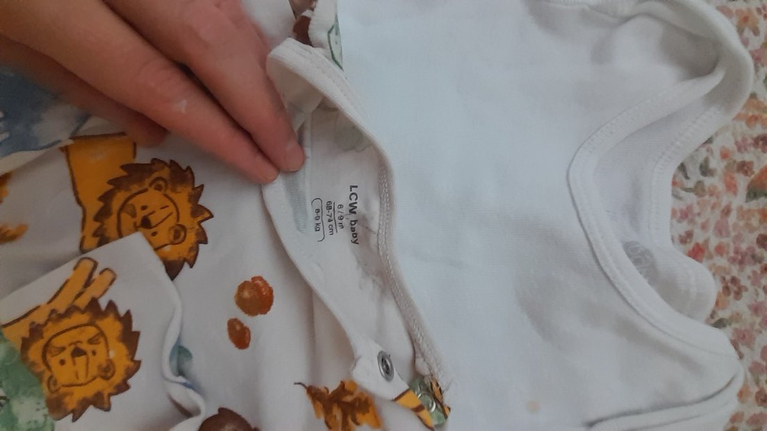 Uzun ve kısa kollu ve Zıbın. Kısa Kollu Tulum - Görsel 3