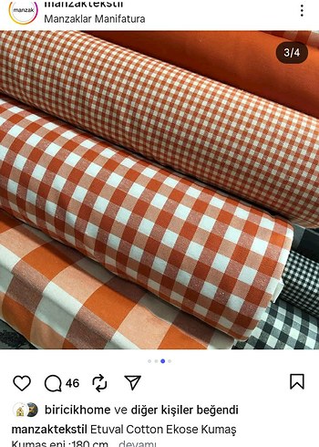 Mavi Ekose Mutfak Önlüğü - Görsel 7