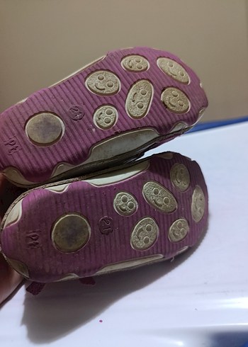 Pembe Kız Bebek İlk Adım Ayakkabısı - Görsel 5