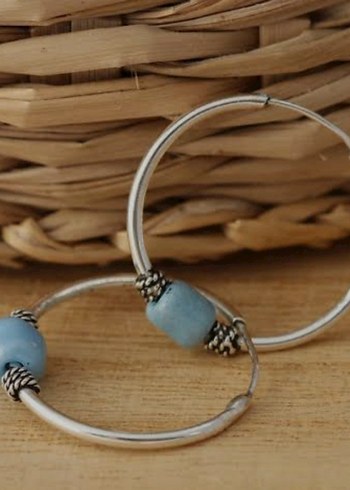 Söğütlü silver 925 ayar gümüş küpe - Görsel 3