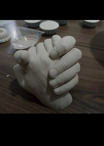 Bebek El ve Ayak İzi Kalıbı Seti - Görsel 2