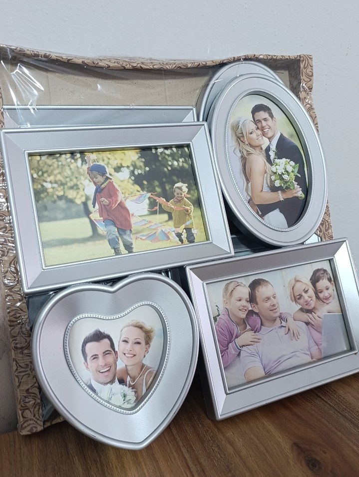 Gri Çerçeve Seti - Farklı Şekillerde - Görsel 2