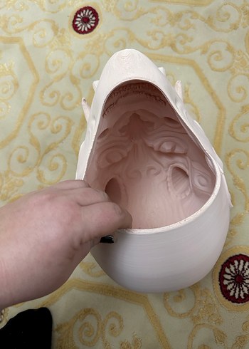 Hannya kask figür maske - Görsel 6