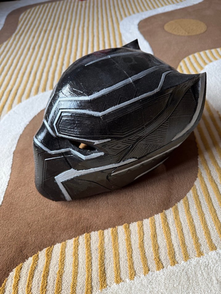 Black Panther Aksiyon Figürü Kaskı - Görsel 3