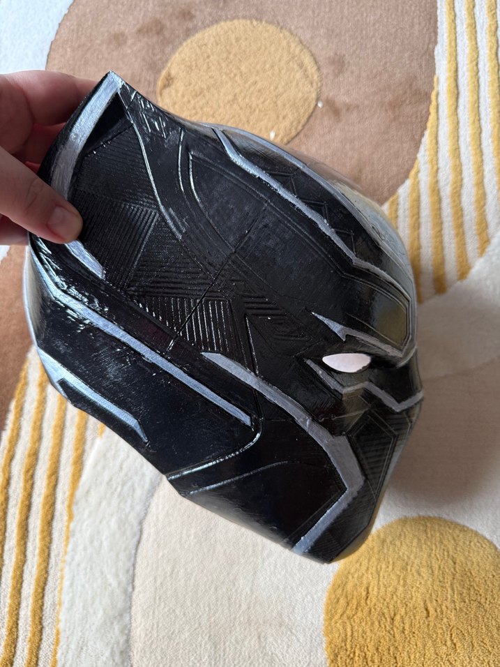 Black Panther Aksiyon Figürü Kaskı - Görsel 5