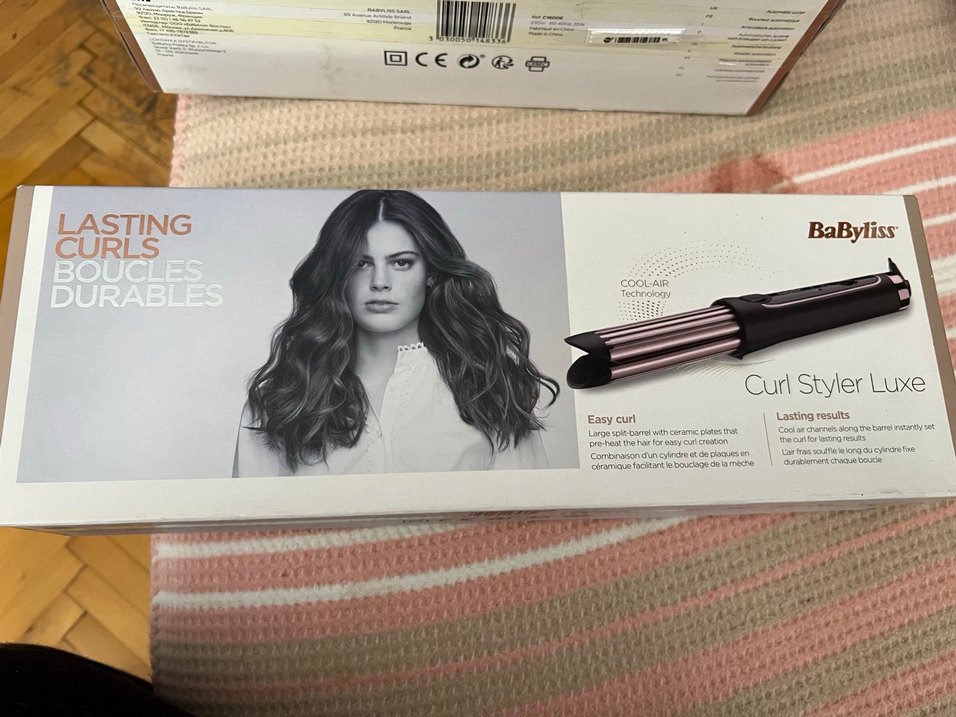 Babyliss curl styler luxe maşa SIFIR - Görsel 3
