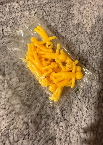 Sarı Renkli Aksiyon Figürleri Paketi - Görsel 2