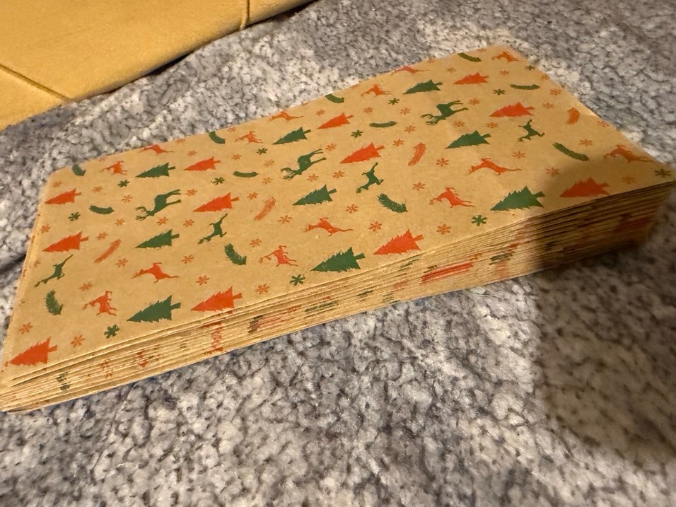 Yılbaşı temalı yeniyıl kese kağıdı hediye paketi - Görsel 2