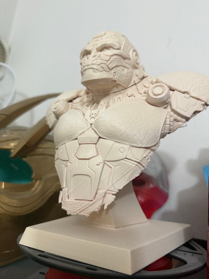 Optimus primal büstü Aksiyon Figürü - Görsel 2