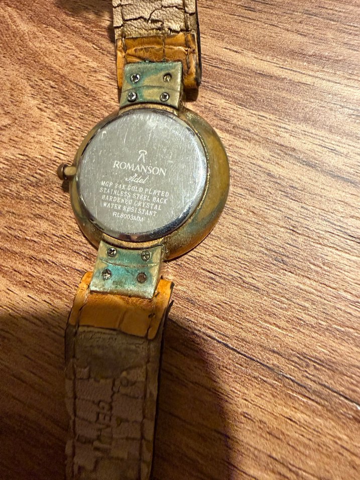 Antika ayarında romanson adel saat - Görsel 4