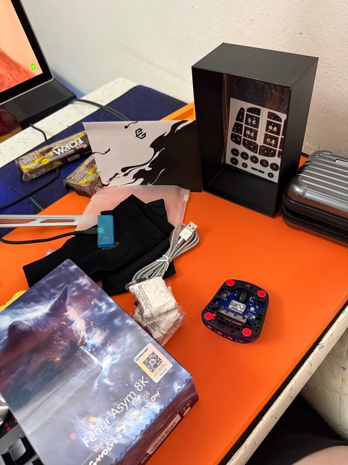 G-wolves Fenrir Asym oyuncu mouse - Görsel 3