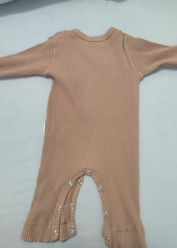 Kahverengi Bebek Kız Tulum - Görsel 2