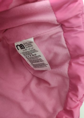 Kız Çocuk Pembe Fermuarlı Yelek - Görsel 3