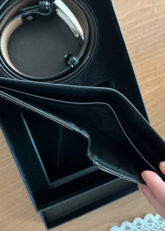 orijinal Artkıy Erkek cüzdan+kemer seti - Görsel 3