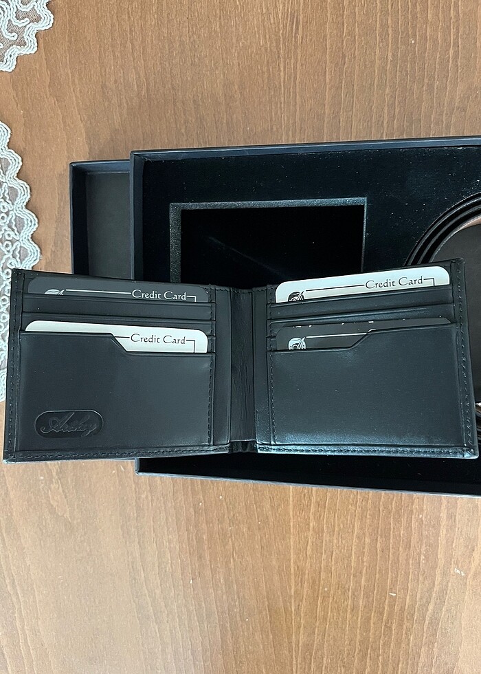 orijinal Artkıy Erkek cüzdan+kemer seti - Görsel 2