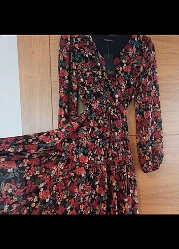 Günlük tül elbise  - Görsel 3