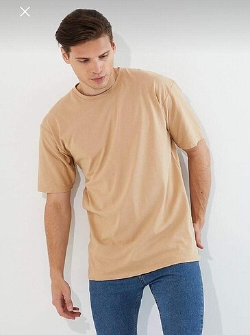 Unisex Oversize Basic Pamuklu T-Shirt
