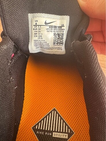 39 Beden pembe Renk Nike Spor Ayakkabı