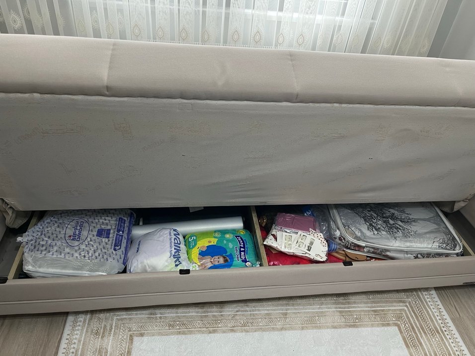 Bej Modern çekyat - Görsel 4