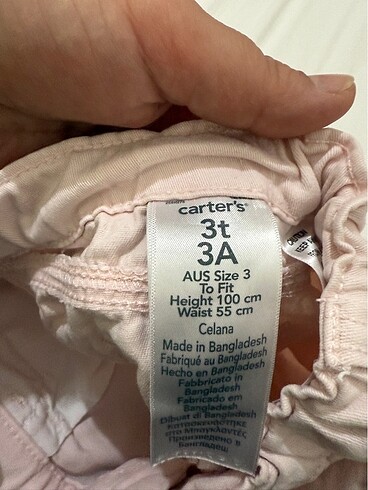 24-36 Ay Beden Carter?s şort