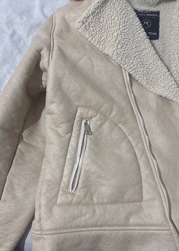 Kürklü Bej Erkek Ceket - Görsel 5