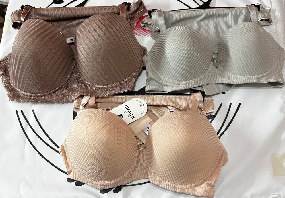 C Kap Dolgusuz Sütyen Çamaşır Takım - Görsel 2