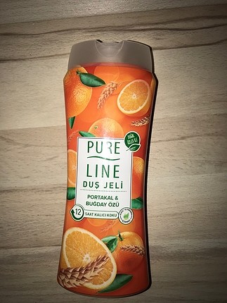 Pure line portakal & buğday özlü duş jeli