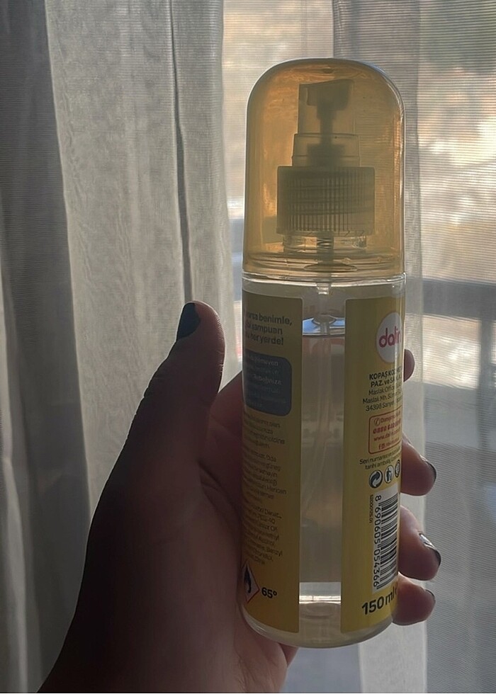 Dalin Bebek Şampuanı Kokulu Kolonya - Görsel 4