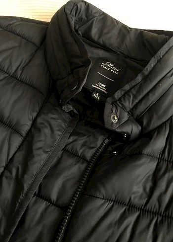 Siyah Kadın Şişme Mont - Görsel 5